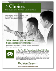 4 Choices that Successful Business Leaders Make